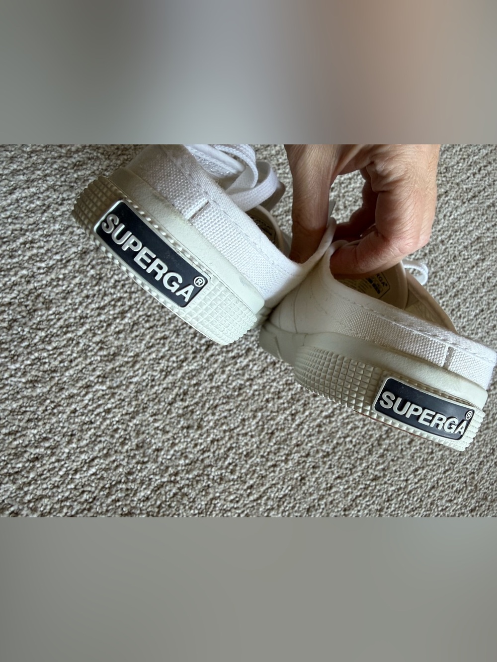 Superga 2288 Vcotw Fantasia Collection White Canvas Mule Sneakers New 36 6 - Picture 13 of 14